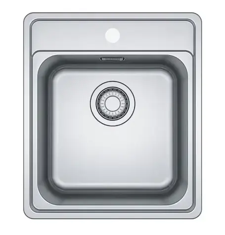 Franke Bell - Spüle BCX 610-42 48x42 cm Edelstahl