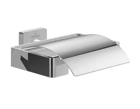 Villeroy & Boch Elements Striking - Toilettenpapierhalter, Chrom 