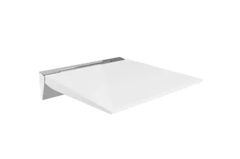 Villeroy & Boch ViCare - Duschsitz, klappbar, weiß 