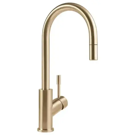 Villeroy & Boch Umbrella - Spültischarmatur mit Ausziehbrause, Gold 