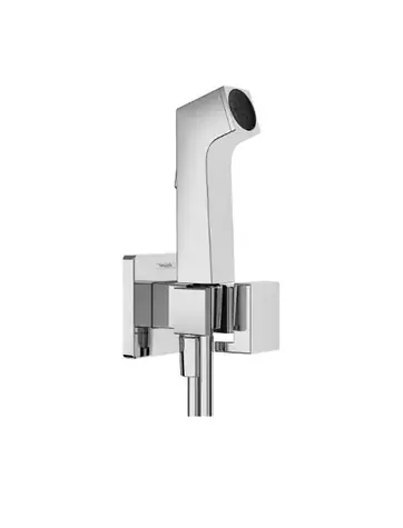 Hansgrohe - Wandarmatur mit Handbrause | Chrom