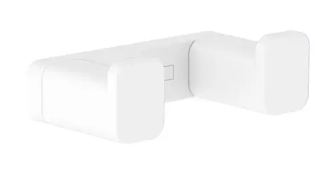 Hansgrohe AddStoris - Doppelhaken | Mattweiß