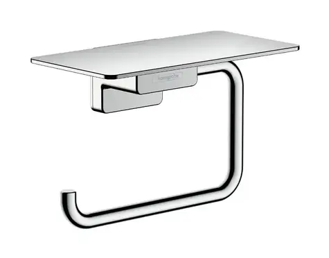 Hansgrohe AddStoris - Toilettenpapierhalter mit Ablage | Chrom
