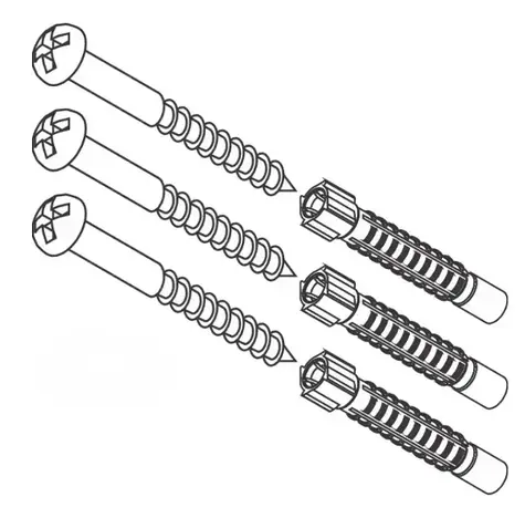 Hansgrohe Zubehör - Montagesatz