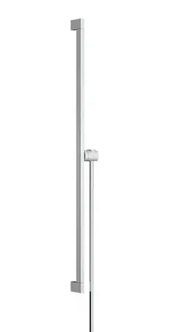 Hansgrohe Unica - Duschstange 95 cm | mit Brauseschlauch | Chrom