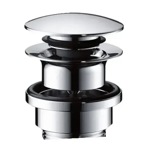 Hansgrohe Ablaufgarnituren - Push-Open-Ablaufgarnitur | Chrom