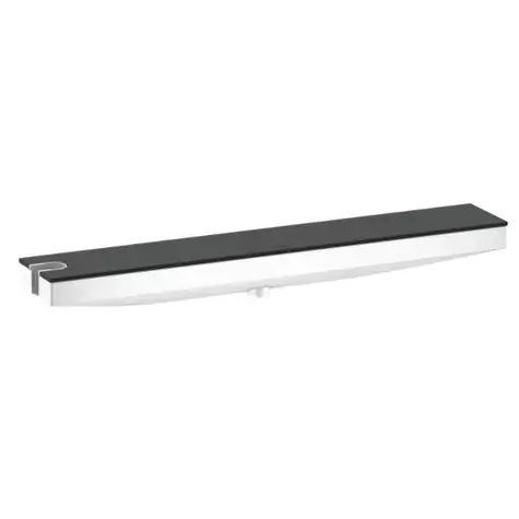 Hansgrohe - Wandwinkel mit Halterung und Ablage, mattweiß