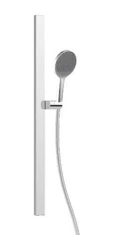 kielle - EcoSpare Duschkopf-Set, Stangen und Schläuche, Chrom