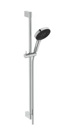 Ideal Standard - Duschkopf-, Stangen- und Schlauchset, 3 Düsen, EcoFLow, Chrom