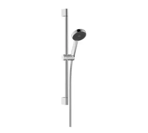 Hansgrohe - Duschkopf-, Stangen- und Schlauchset, EcoSmart, Chrom