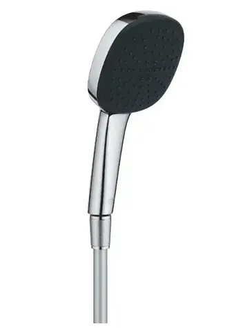 Grohe - Duschkopf mit 150 cm Schlauch, 2 Strahlarten, Chrom