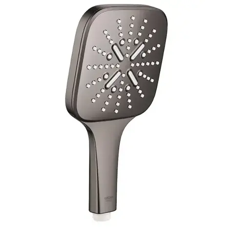 Grohe - Duschkopf 130 9,5 l/min, 3 Strahlarten, Graphite