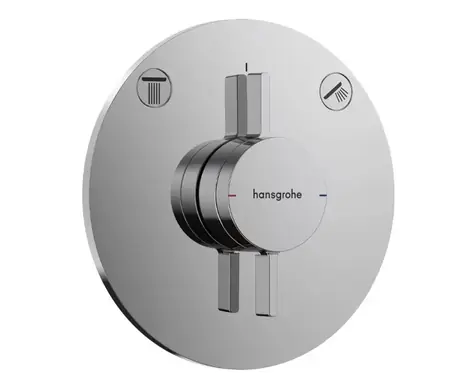 Hansgrohe - Unterputz-Mischbatterie für 2 Geräte, Chrom