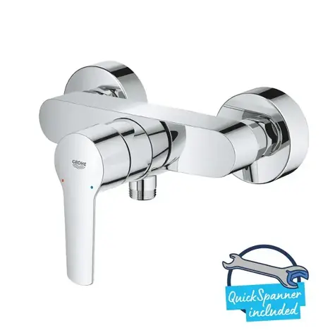 Grohe - Wandmontierte Duscharmatur, Chrom