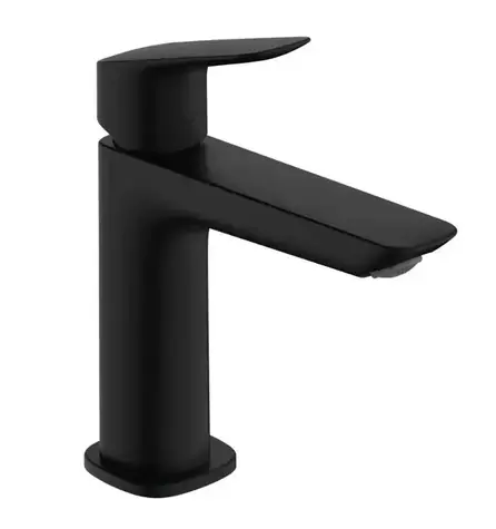 Hansgrohe - Waschtischarmatur mit Push-Open-Auslauf, EcoSmart, matt schwarz
