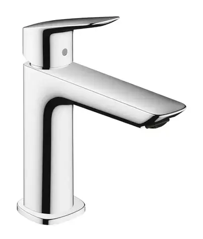 Hansgrohe - Waschtischarmatur Fine 110, mit Ablaufgarnitur, EcoSmart, Chrom