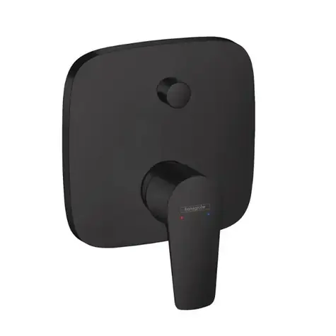 Hansgrohe - Unterputz-Badarmatur, matt schwarz
