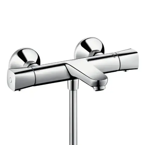 Hansgrohe - Thermostat-Badarmatur mit 2 Auslässen, verchromt