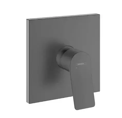 Hansgrohe - Unterputz-Brausearmatur, gebürstetes Schwarzchrom