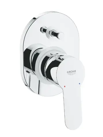 Grohe - Unterputz-Armatur für 2 Geräte, mit Gehäuse, Chrom