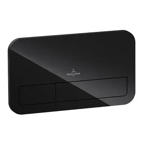 Villeroy & Boch - Abdeckplatte M200, glänzend schwarz