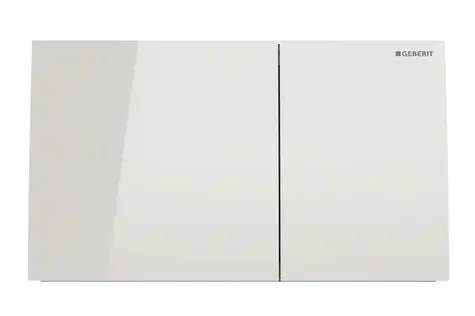 Geberit - Spülsteuerung, Glas-/Sandgrau