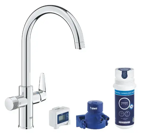 Grohe - StartCurve Spültischarmatur-Set mit Filter, Chrom