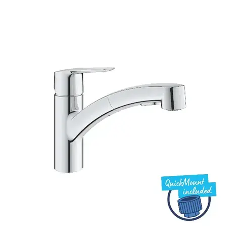 Grohe - Spültischarmatur mit Ausziehbrause, Chrom