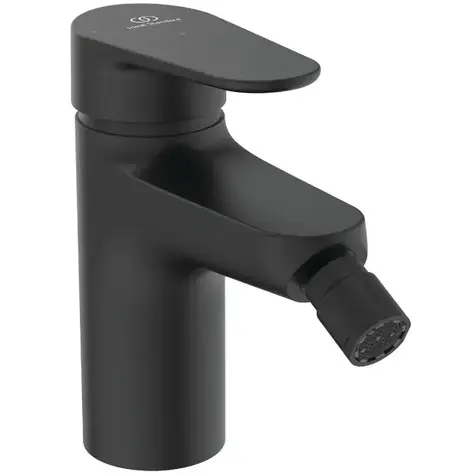 Ideal Standard - Bidetarmatur mit Click-Clack-Auslauf, BlueStart, Seidenschwarz