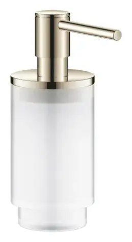 Grohe - Flüssigseifenspender, Glas/poliertes Nickel