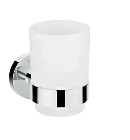 Hansgrohe - Mundhygieneglas, Glas/Chrom