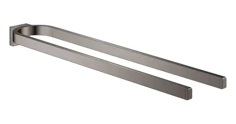 Grohe - Doppelhandtuchhalter, Graphite