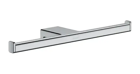 Hansgrohe - Doppelter Toilettenpapierhalter, Chrom