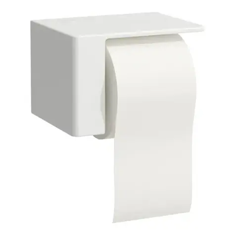 Laufen - Toilettenpapierhalter mit Deckel, weiß