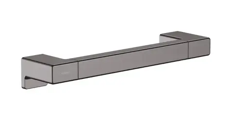 Hansgrohe - Haltegriff, Länge 35 cm, gebürstetes Schwarzchrom