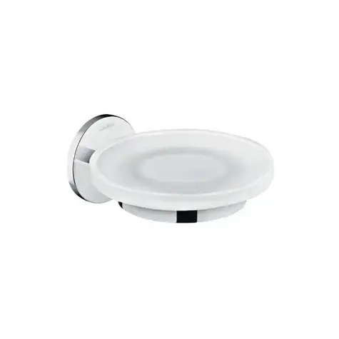 Laufen - Seifenschale mit Halter, Glas/Chrom