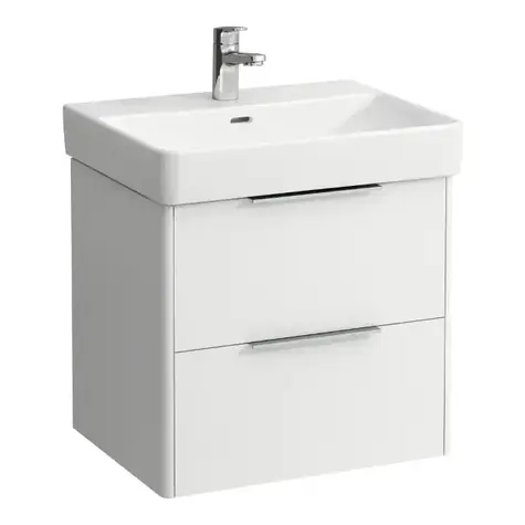 Laufen - Waschtischunterschrank, 52x57x44 cm, 2 Schubladen, mattweiß