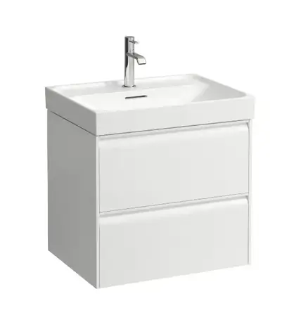 Laufen - Waschtischunterschrank, 59x45x52 cm, 2 Schubladen, weiß