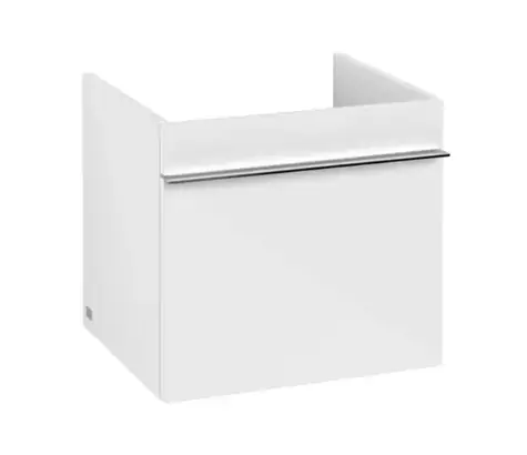 Villeroy & Boch - Waschtischunterschrank 47 x 42 x 43 cm, 1 Schublade, Weiß Hochglanz