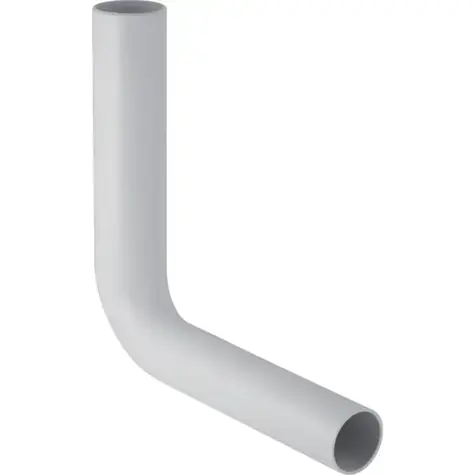Geberit - Unterputz-Winkelstück 230 x 230 mm, niedrig montiert, d50 mm, Alpinweiß