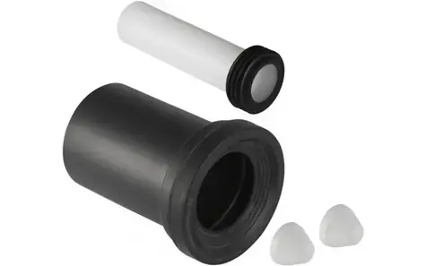 Geberit - Anschlussrohrset für wandhängendes WC, 90 x 185 mm