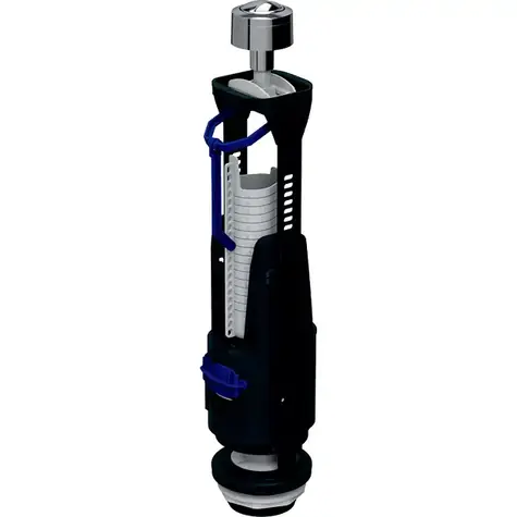 Geberit - Spülventil Typ 240, 2 Spülstufen, glänzend verchromt