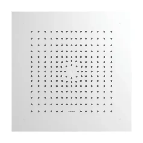 Hansgrohe - Kopfbrause, 40 x 40 cm, mattweiß