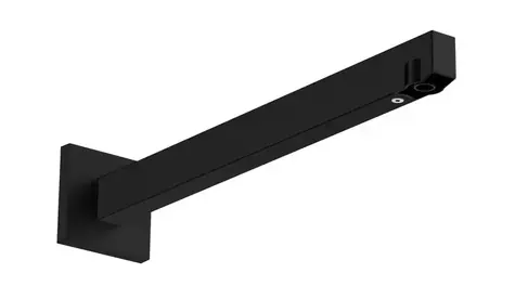 Hansgrohe - Duscharm, 41 cm, matt schwarz