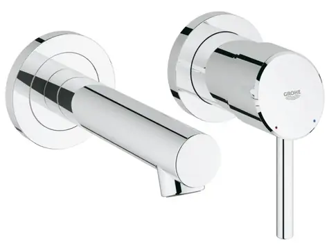 Grohe - 2-Loch-Waschtischarmatur, Chrom