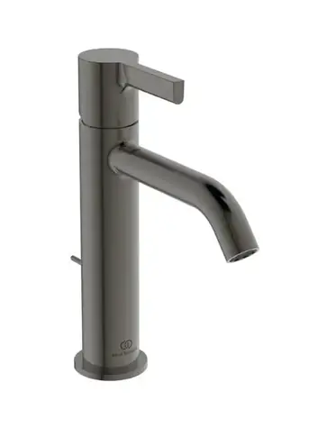 Ideal Standard - Waschtischarmatur mit Ablaufgarnitur, Magnetgrau