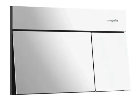 Hansgrohe - Flächenbedienung, Chrom