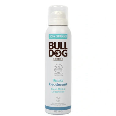 BULLDOG Fresh Mint-Cedarwood Spray Deodorant 125ml / Deodorant - Herren