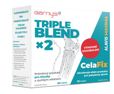 Barnys Triple Blend x2 90 Tabletten + 30 Kapseln / Gelenkernährung