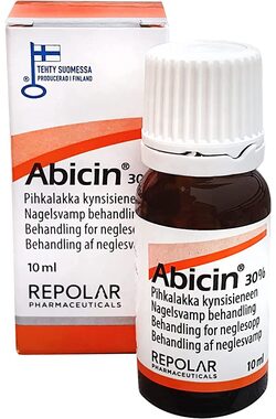 REPOLAR Abicin 30 % Harzlack gegen Nagelpilzinfektionen 10 ml